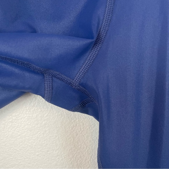 Good American High Waisted Power Leggings Mesh Blue - Picture 7 of 12